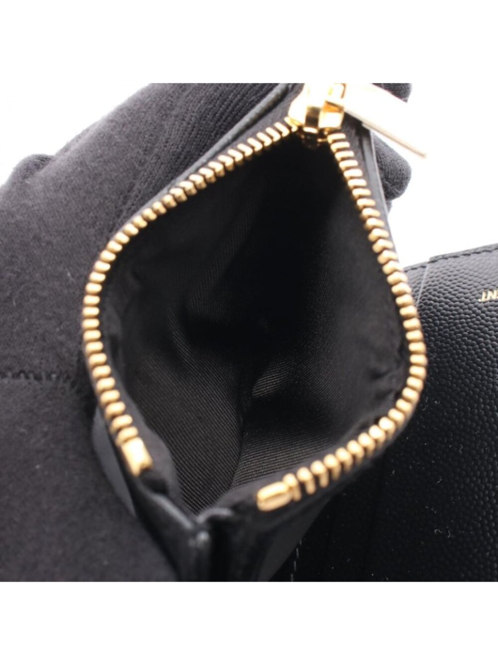 ★SOLD★ Saint Laurent Paris Bifold Wallet Monogram Leather - Picture 5 of 5